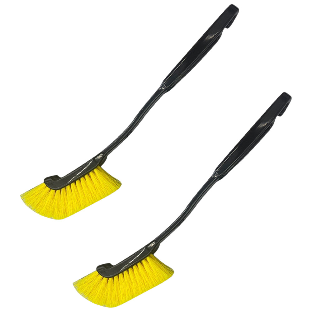 Dirt Brush Interior - فرشاتان لتنظيف شقوق السيارة بشعيرات ناعمة،