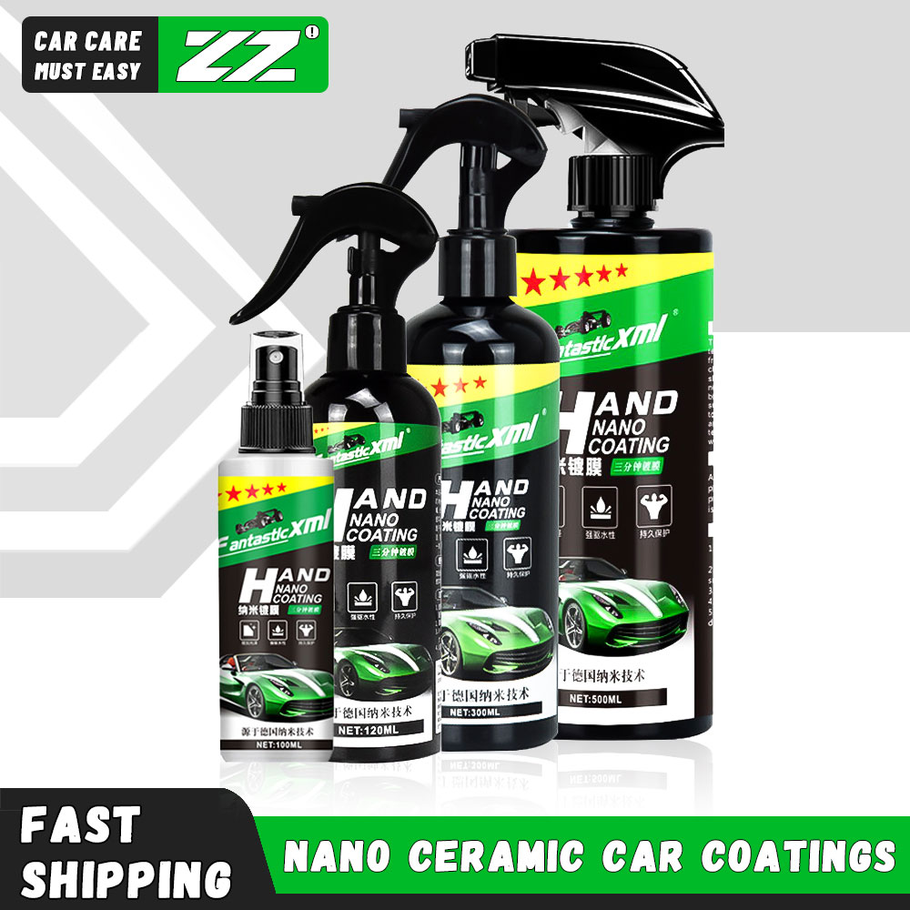 Car Wax Ceramic Coating - 500 مللي نانو السيراميك طلاء السيارات