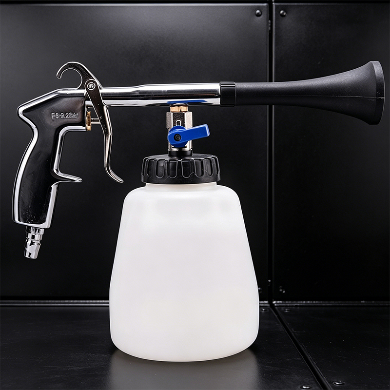 مسدس تنظيف بالرغوة مع فرشاة، آ - مراجعة Foam Cannon Car Wash وسعره
