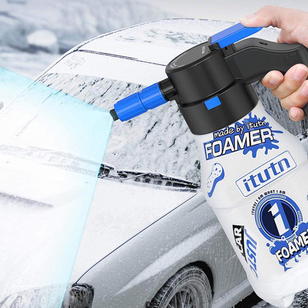 بخاخ رغوة كهربائي لغسيل السيار - مراجعة Foam Cannon Car Wash وسعره