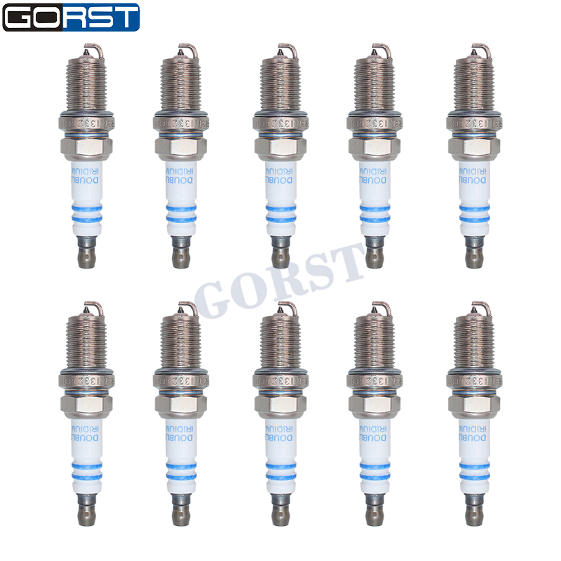 10 قطع شمعات إشعال M14x1.25 مز - مراجعة Bosch Spark Plug Iridium وسعره